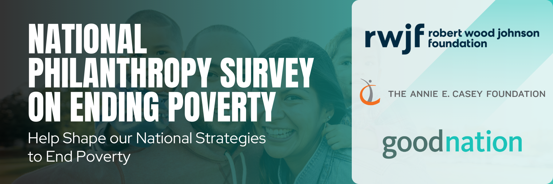 National Philanthropy Survey on Ending Poverty - email banner-1